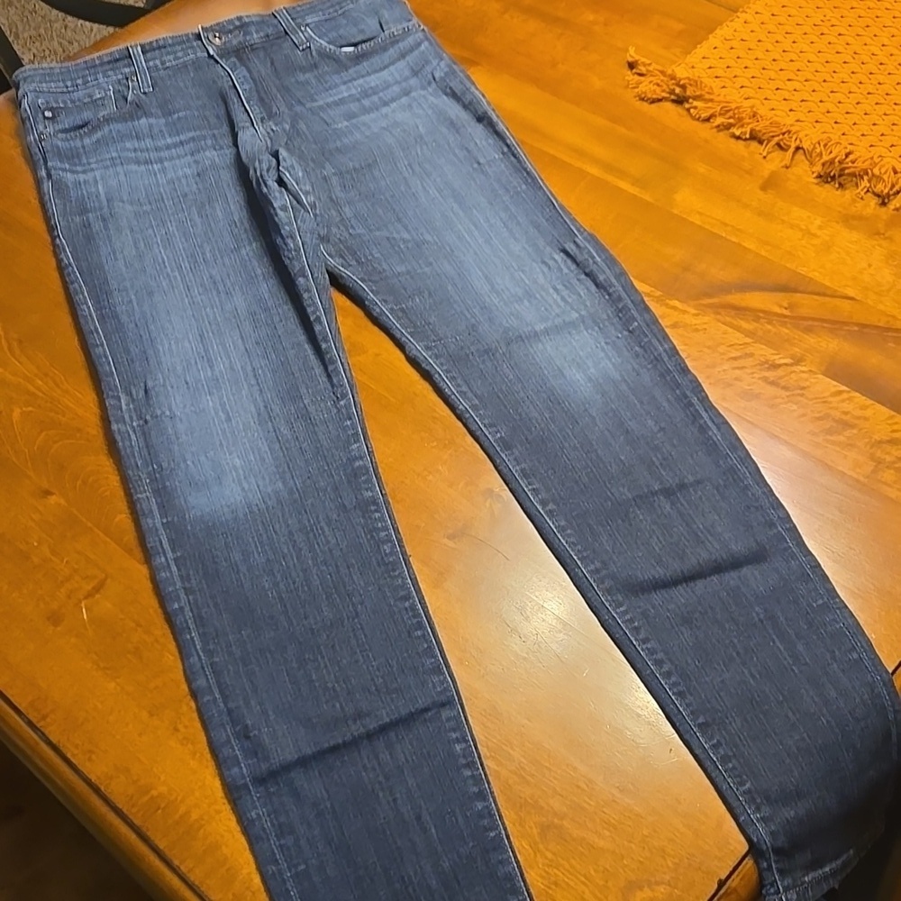 Ag Adriano Goldschmied Dark Blue Denim. 29x30